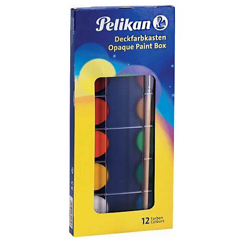 PELİKAN P12 SULU BOYA 12 RENK (PL721258SB12R) - 1