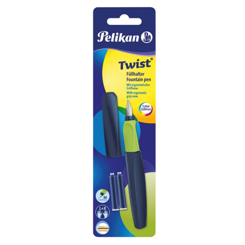 Pelikan P457 Twist Dolma Kalem Apple Blue (Pel804974) - 3