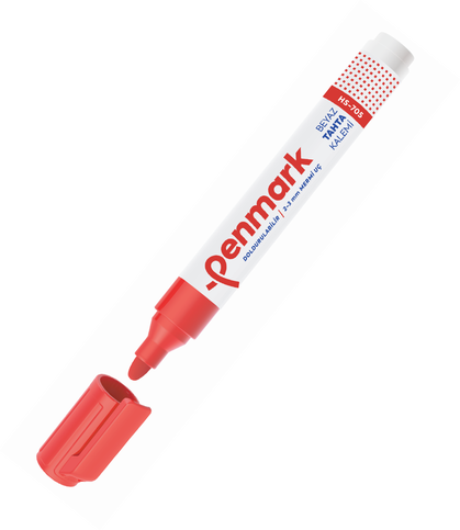 Penmark Hs-305-03 Beyaz Tahta Kalemi Kırmızı - 1