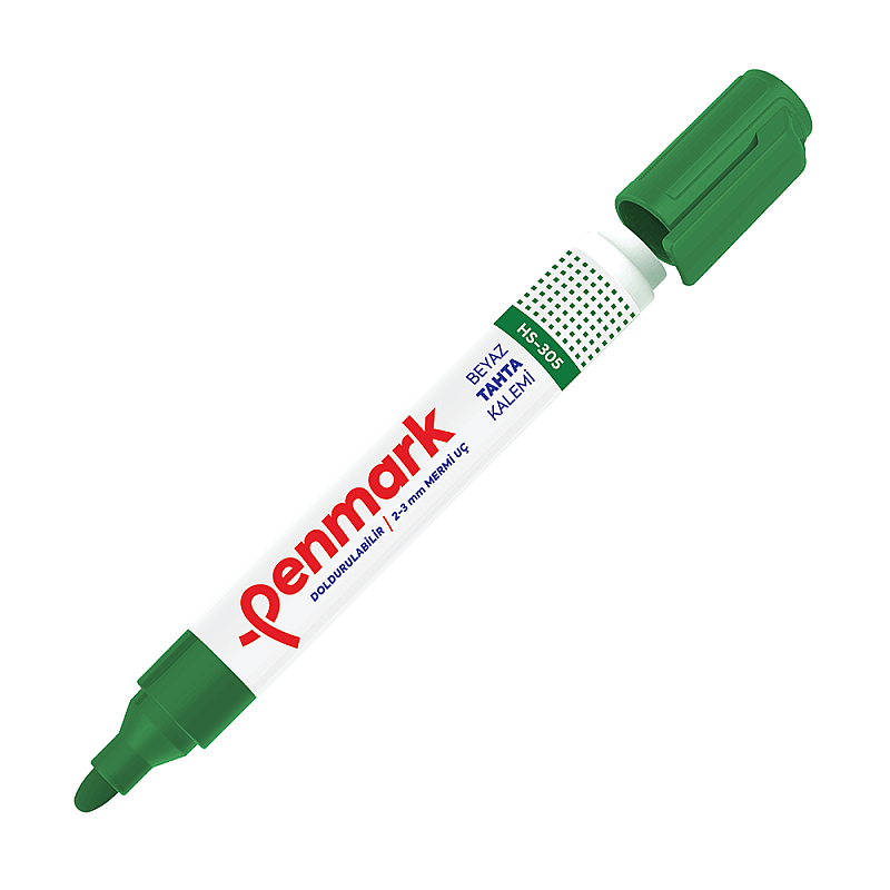 PENMARK HS-305-04 BEYAZ TAHTA KALEMİ YEŞİL