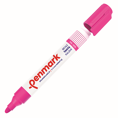 PENMARK HS-305-05 BEYAZ TAHTA KALEMİ PEMBE - 1