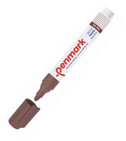 Penmark Hs-305-08 Beyaz Tahta Kalemi Kahve - 1