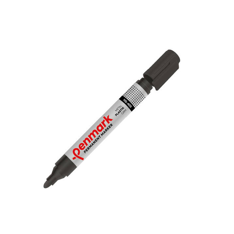 Penmark Hs-405-01 Permanent Markör Yuvarlak Uç Siyah - 1