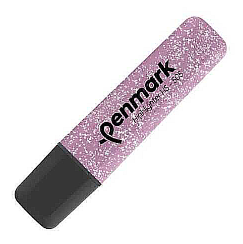 PENMARK HS-505-15 FOSFORLU KALEM METALİK SİMLİ TURKUAZ YEŞİL - 1
