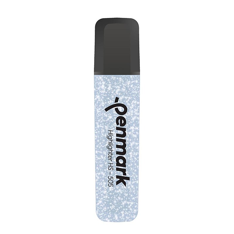 PENMARK HS-505-16 FOSFORLU KALEM METALİK SİMLİ TOZ MAVİ