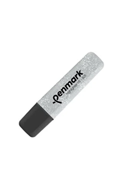 PENMARK HS-505-18 FOSFORLU KALEM METALİK SİMLİ GÜMÜŞ