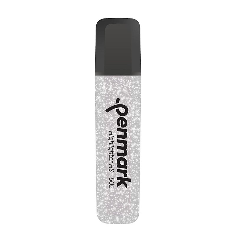 PENMARK HS-505-18 FOSFORLU KALEM METALİK SİMLİ GÜMÜŞ