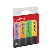 Penmark Hs-505-4N Fosforlu Kalem Seti Neon 4 Renk Blister - PENMARK