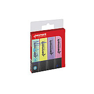 PENMARK HS-505-4P FOSFORLU KALEM SETİ PASTEL 4 RENK BLİSTER - PENMARK
