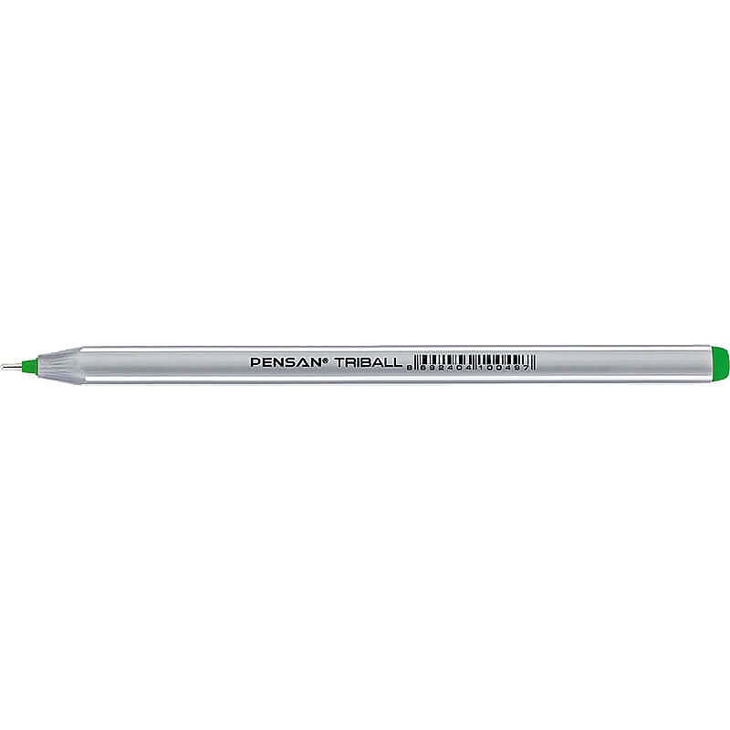 PENSAN 1003 TRİBALL TÜKENMEZ KALEM 1.0 AÇIK YEŞİL (PE01003TKAY)