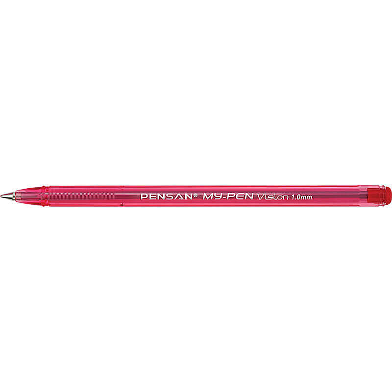 PENSAN 2210 MY-PEN TÜKENMEZ KALEM 1.0 KIRMIZI (PE02210TKKI)