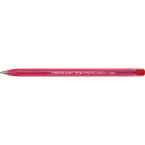 PENSAN 2210 MY-PEN TÜKENMEZ KALEM 1.0 KIRMIZI (PE02210TKKI) - 1