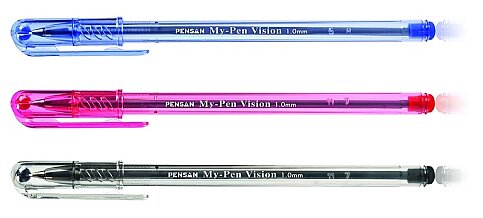 PENSAN 2210 MY-PEN TÜKENMEZ KALEM 1.0 SİYAH (PE02210TKSI) - 1