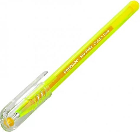 Pensan 2211 My-Pen Tükenmez Kalem 1.0 Sarı - 1