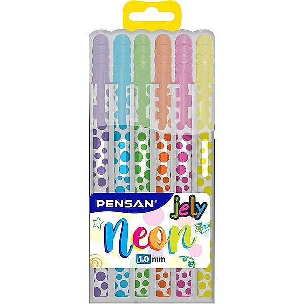 PENSAN 2801 JELY JEL KALEM NEON 6 RENK (PE02801NE0NKRŞ6)