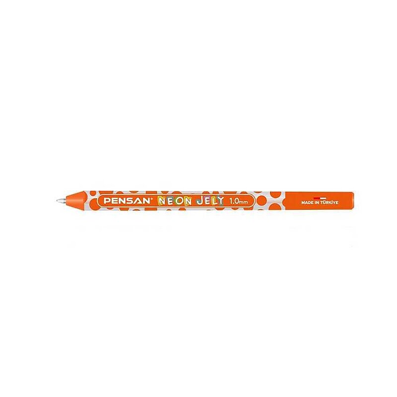PENSAN 2801 JELY SİMLİ JEL KALEM NEON TURUNCU (PE02801NE0NORANJ)