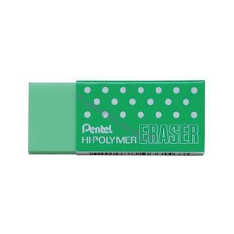 Pentel Zeh-05 Hi-Polymer Açık Yeşil Silgi - 1