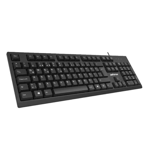 Performax Sk1001 Usb Kablolu Multimedya Klavye Q Siyah - 1