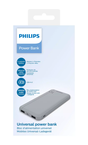 Philips Dlp1810Nv 10.000Mah Powerbank Usb - 2
