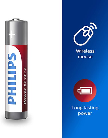 Philips Lr03P12W-10 Power Alkalin Aaa İnce Kalem Pil 12Li - 3