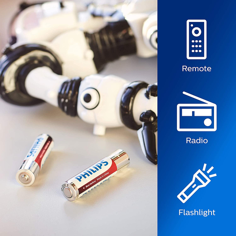 Philips Lr03P12W-10 Power Alkalin Aaa İnce Kalem Pil 12Li - 4
