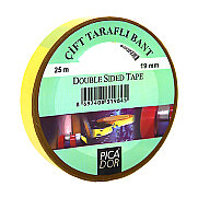 PİCADOR ÇİFT TARAFLI BANT 19mmx25m ASKISIZ (KL 006) - 1