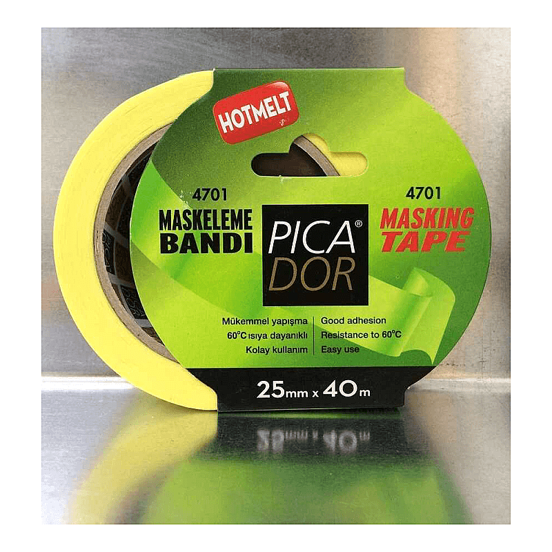 PİCADOR HOTMELT MASKELEME BANDI 25mmx40m (KR 002)