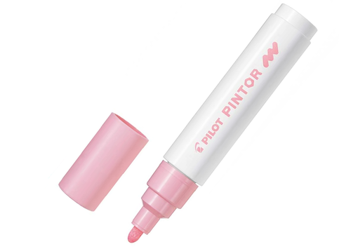 Pilot Pintor Dekorasyon Kalemi M Pastel Pembe (51002014)(Sw-Pt-M-Pp) - 1