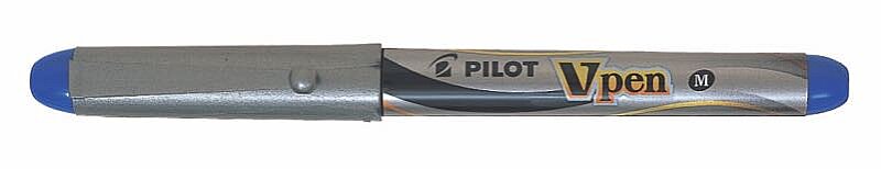 PİLOT V-PEN SİLVER DOLMA KALEM MAVİ (51002037)(SVP-4M-L)