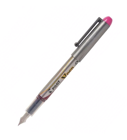 PİLOT V-PEN SİLVER DOLMA KALEM PEMBE (51004278) (SVP-4M-P) - 1