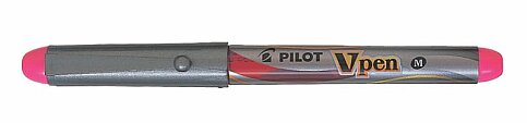 PİLOT V-PEN SİLVER DOLMA KALEM PEMBE (51004278)(SVP-4M-P) - 1