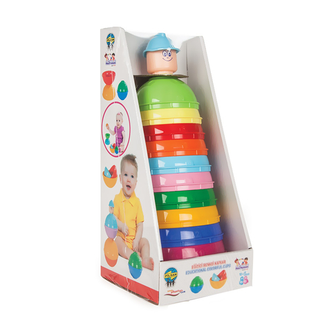 Pilsan Renkli Eğitici Kaplar (2646) - 1