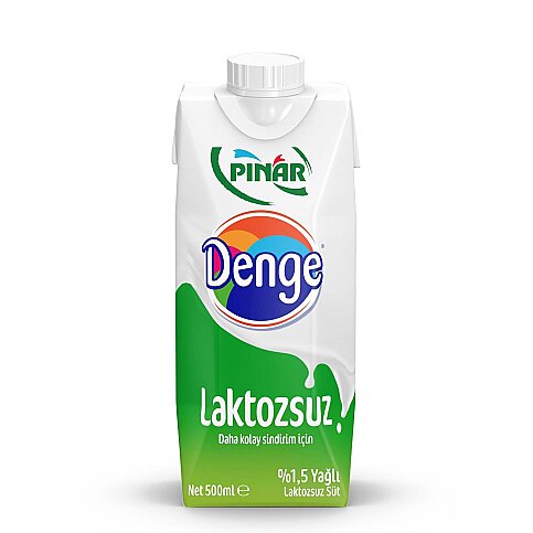 PINAR DENGE LAKTOZSUZ SÜT 500ml - 1