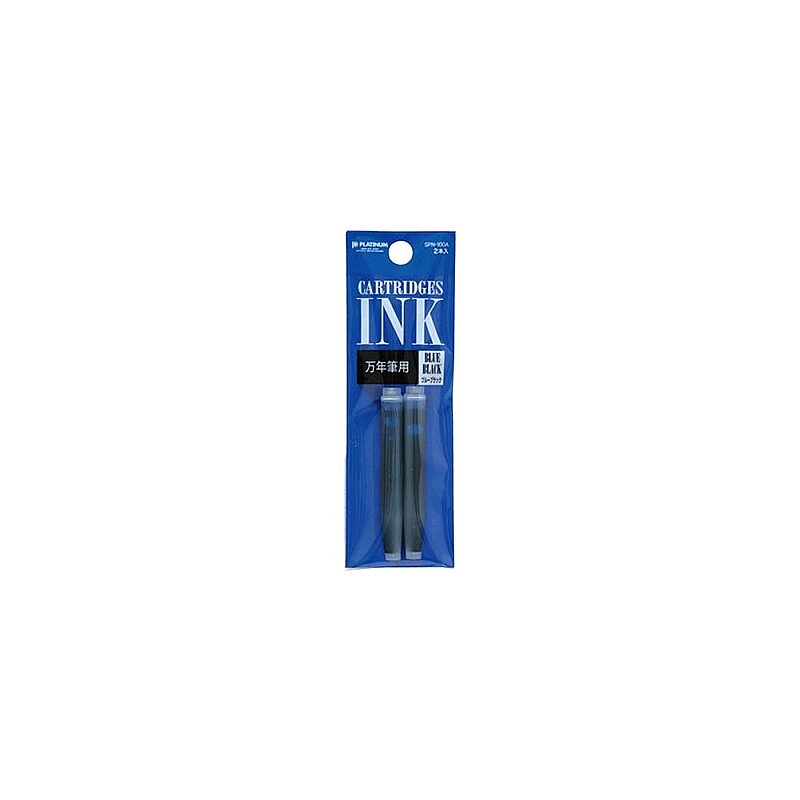 PLATİNUM SPN 100A DOLMA KALEM KARTUŞU MAVİ 2Lİ (SPN100A03)