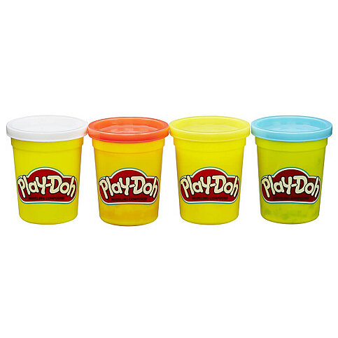 HASBRO PLAY-DOH OYUN HAMURU 4LÜ (B5517) - 1