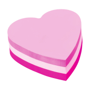 Post-İt 2007H Kalp Yapışkanlı Küpnot Kağıdı 225 Yaprak 3 Renk - POST-İT