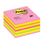 Post-İt 2028-Np Yapışkanlı Küpnot Kağıdı 76X76 450 Yaprak Pembe - POST-İT