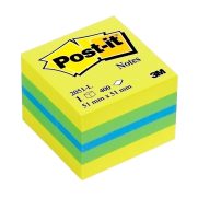 Post-İt 2051-L Yapışkanlı Küpnot Kağıdı 51X51 450 Yaprak Sarı - POST-İT