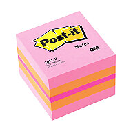 Post-İt 2051-P Yapışkanlı Küpnot Kağıdı 51x51 450 Yaprak Pembe - 3