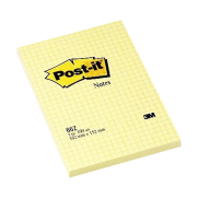 Post-İt 662 Yapışkanlı Not Kağıdı Büyük Boy Kareli - POST-İT