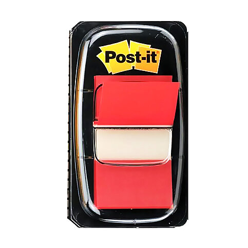 POST-İT 680-1 FİLM İNDEKS İŞARET BANDI 25mmx43.2mm 50 YAPRAK KIRMIZI - 3