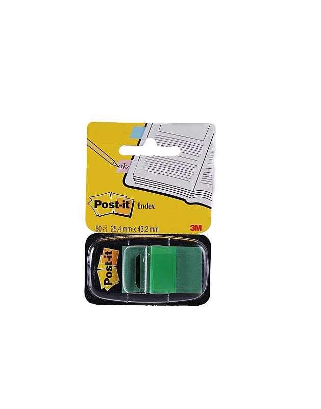 POST-İT 680-3 FİLM İNDEKS İŞARET BANDI 25mmx43.2mm 50 YAPRAK YEŞİL