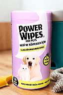 POWER WİPES PW005 KEDİ VE KÖPEKLER İÇİN %100 BİYOBOZUNUR HAVLU 50Lİ - POWER WİPES (1)