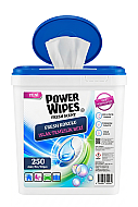 POWER WİPES PW023 FRESH KOKULU ISLAK TEMİZLİK BEZİ 250Lİ - POWER WİPES