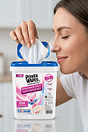 POWER WİPES PW024 BEYAZ SABUN KOKULU ISLAK TEMİZLİK BEZİ 250Lİ - 3