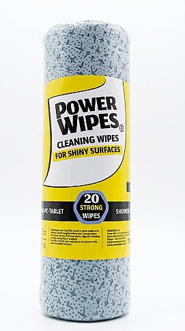 POWER WİPES PW031 KİREÇ VE PAS İÇİN GÜÇLÜ ISLAK HAVLU 20Lİ - 1