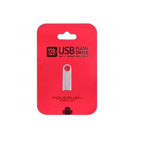 Powerway 128Gbfb Flash Bellek Metal 128Gb 2.0 - 2