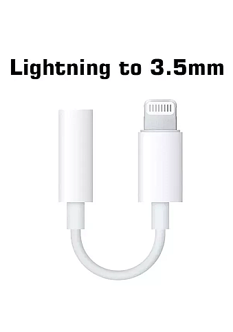 POWERWAY AC02 LİGHTNİNG TO AUX BLUETOOTH ÇEVİRİCİ KABLOSU 3.5mm - 1