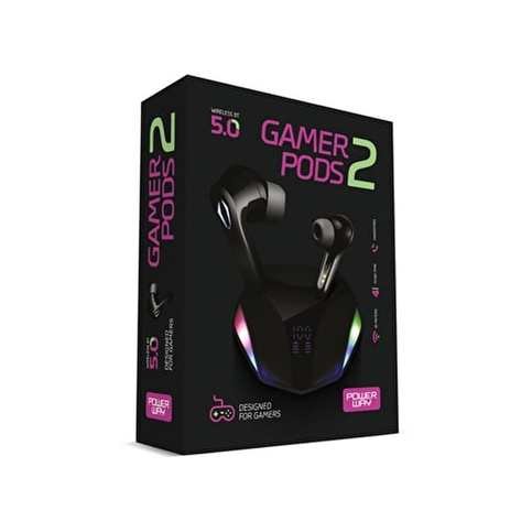 Powerway Btx23 Gamerpods2 Stereo Bluetooth Kulaklık Siyah - 1