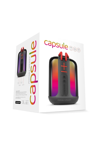 Powerway Capsule Wifi Bluetooth Speaker Siyah - 1